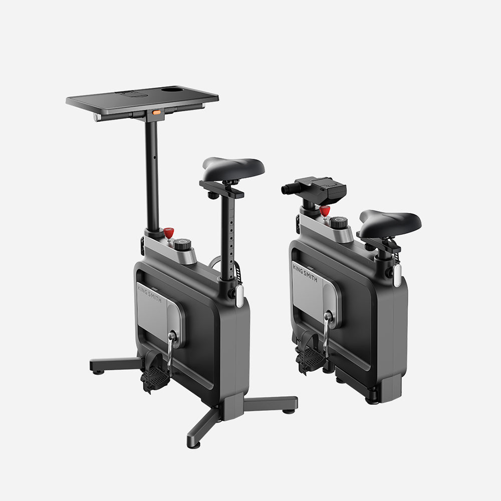 TrainYourBody W1B – 3-in-1 Foldable Exercise Bike – Under Desk & Home Use – No Electricity Required